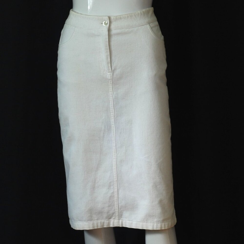 Dolce & Gabbana Cotton Corduroy Pencil Skirt - Italy
